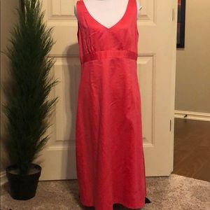 J. Crew coral dress